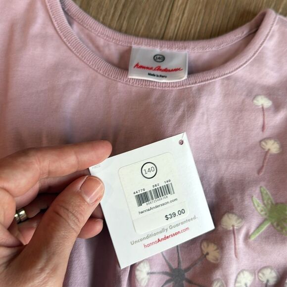 ((4 PIECE)) HANNA ANDERSSON SIZE 8 DRESS BUNDLE 100% COTTON (ONE NWT!) - Picture 11 of 14